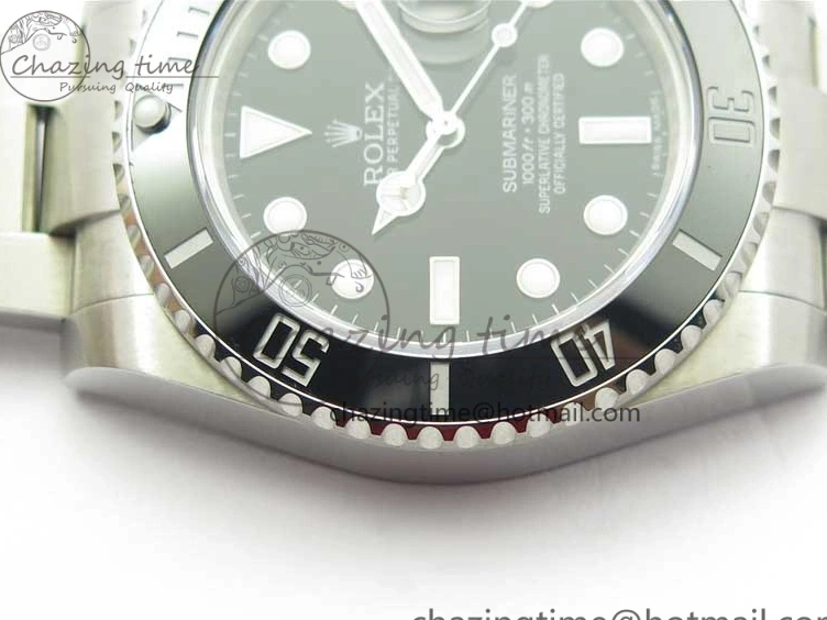 MiroTime 0217 DailyWear Submariner 116610 LN Black Ceramic 316L Bp Maker 1:1 Best Edition Black Dial on SS Bracelet SA3135 V 3019